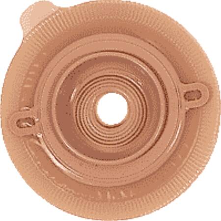 Coloplast - Ostomy Barrier Assura® Trim to Fit, Standard Wear Pectin Based Adhesive 50 mm Flange Red Code System Synthetic Resin 3/4 to 1-1/4 Inch Opening [5/BX]