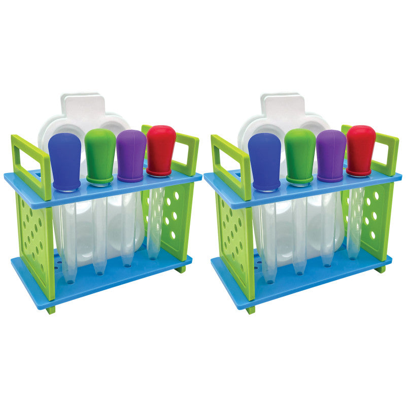 TEACHER CREATED RESOURCES - Up-Close Science: Eyedroppers & Spot Plates Activity Set, 2 Sets