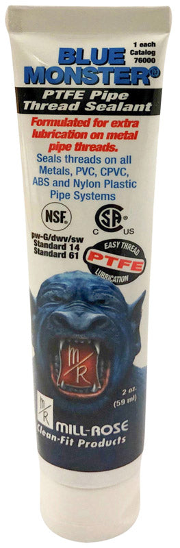 MILL ROSE - Mill Rose Blue Monster White Pipe Thread Sealant 2 oz