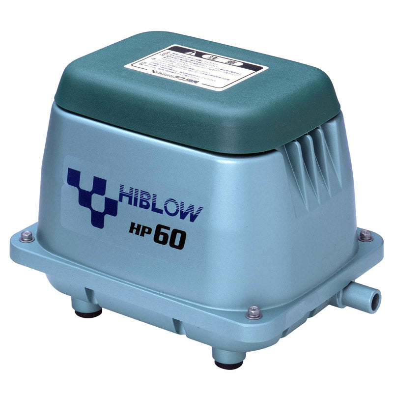 HIBLOW - HIBLOW HP-60 Aluminum Linear Diaphragm Bottom AC Septic Air Pump