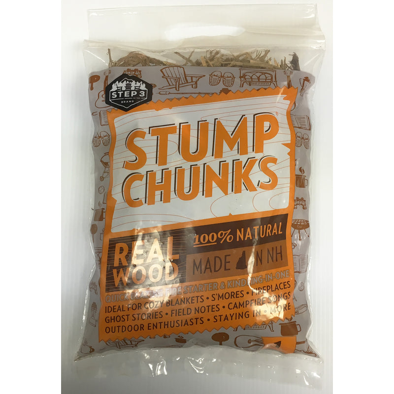 STUMP CHUNKS - Stump Chunks Wood Fiber Fire Starter 10 min 0.1 cu ft