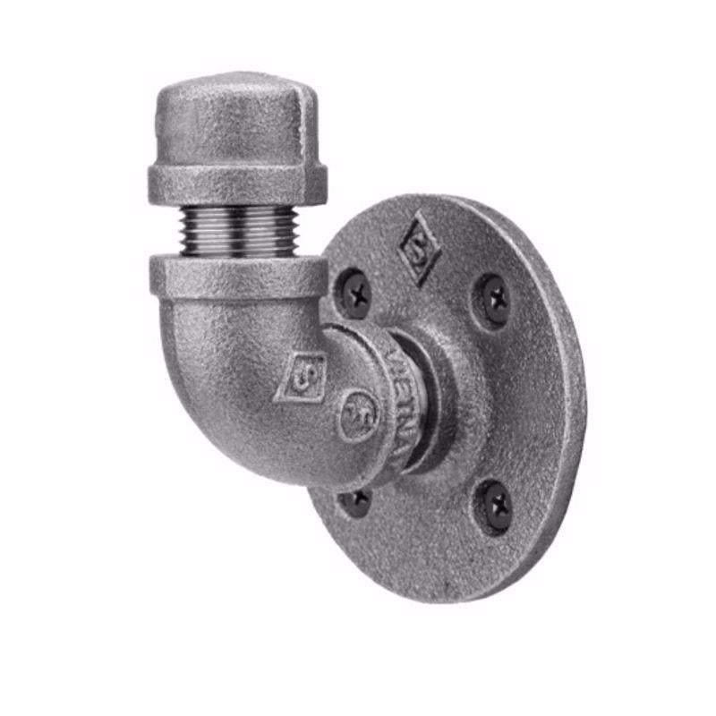 STZ INDUSTRIES - STZ Industries 3/8 in. FIP each X 3/8 in. D FIP Black Malleable Iron 3 in. L Pipe Hook