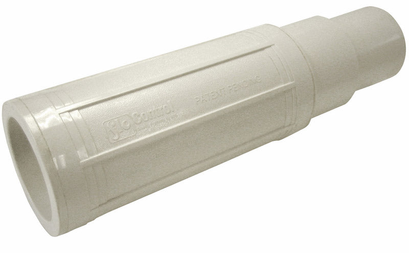 NDS - NDS Pro-Span Schedule 40 1-1/4 in. Hub each X 1-1/4 in. D Spigot PVC Repair Coupling 1 pk