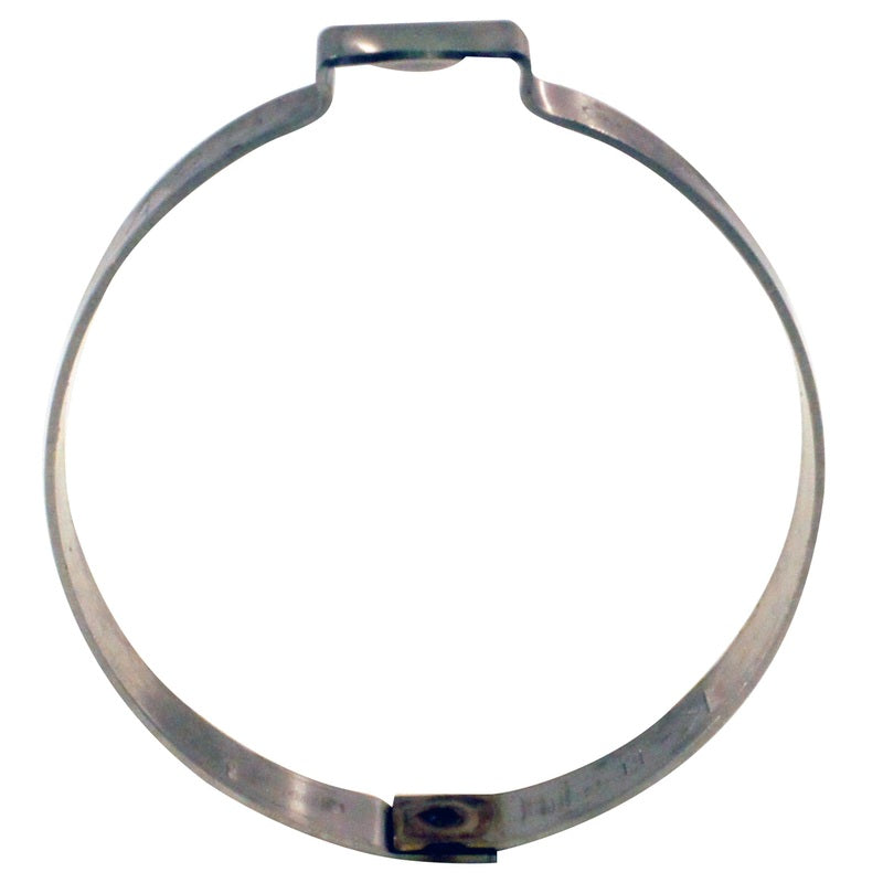 APOLLO - Apollo 1 in to 1 in. SAE 24 Silver Clamp Ring Stainless Steel Band