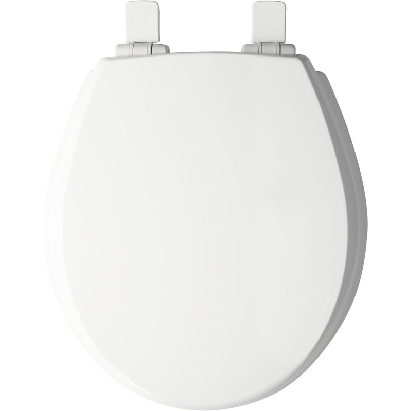 BEMIS - Bemis Slow Close Round White Molded Wood Toilet Seat [47SLOW-000]