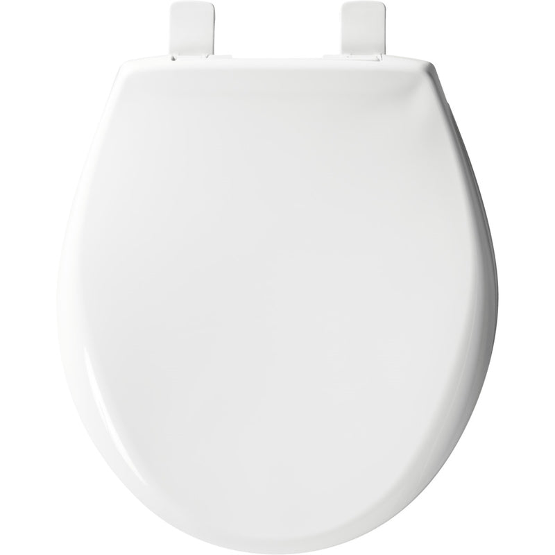 BEMIS - Bemis Slow Close Round White Plastic Toilet Seat [87SLOW-000]