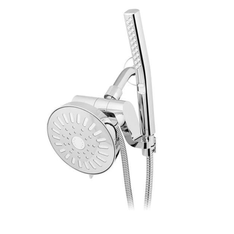 WATERPIK - Waterpik BodyWand Spa System with PowerComb Chrome 7 settings Showerhead Combo 1.8 gpm