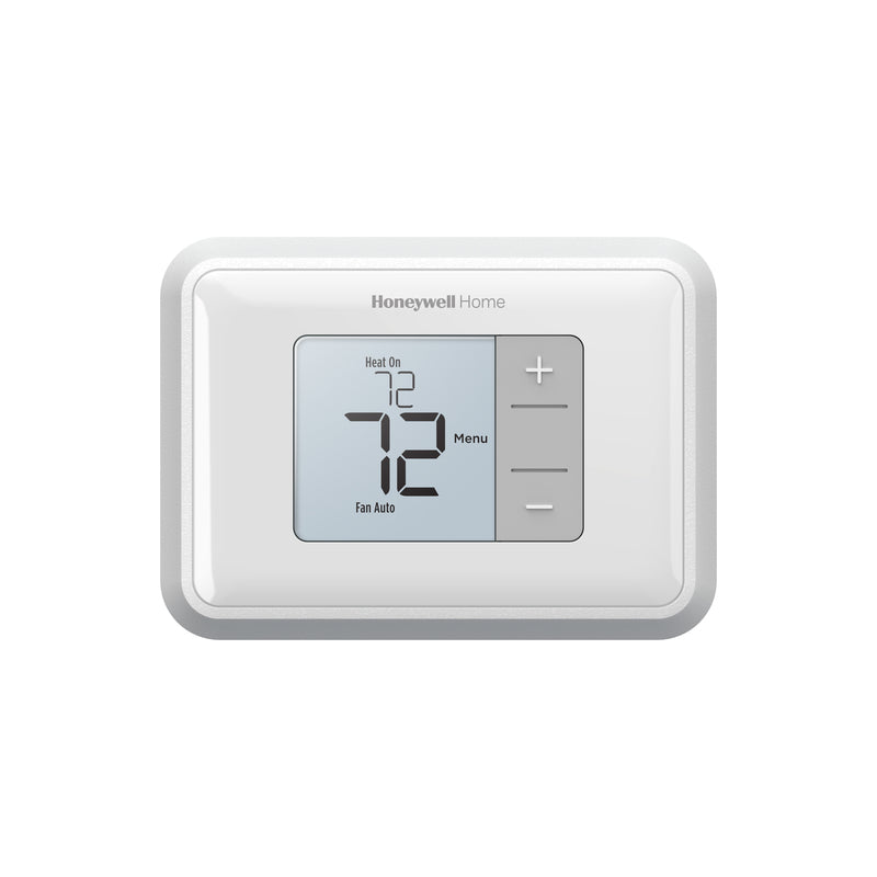 HONEYWELL - Honeywell Heating and Cooling Push Buttons Non-Programmable Thermostat