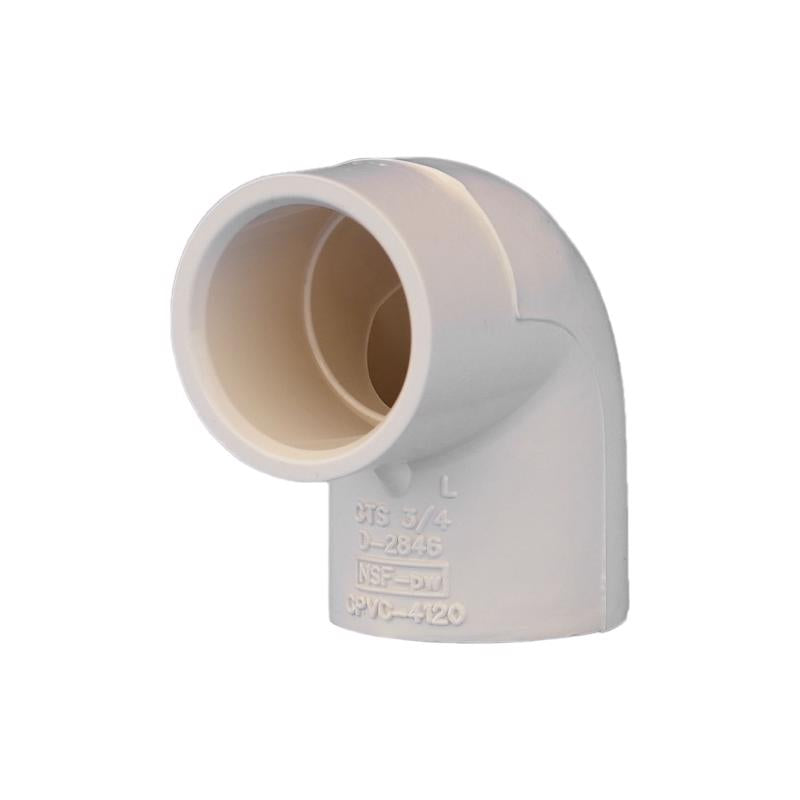 CHARLOTTE PIPE - Charlotte Pipe FlowGuard 3/4 in. Hub X 3/4 in. D Hub CPVC 90 Degree Elbow 1 pk - Case of 25