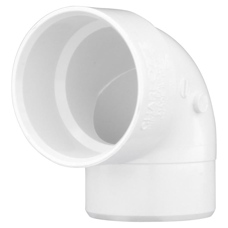 CHARLOTTE PIPE - Charlotte Pipe Schedule 40 2 in. Hub X 2 in. D Spigot PVC 90 Degree Elbow 1 pk