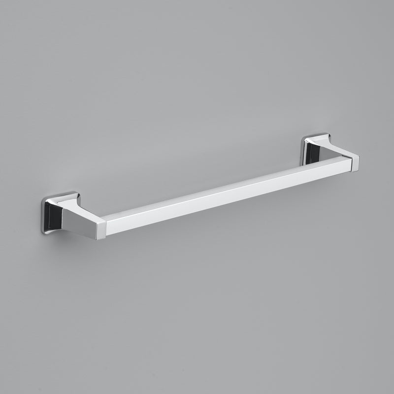 OAKBROOK - OakBrook Chrome Towel Bar 18 in. L Die Cast Zinc