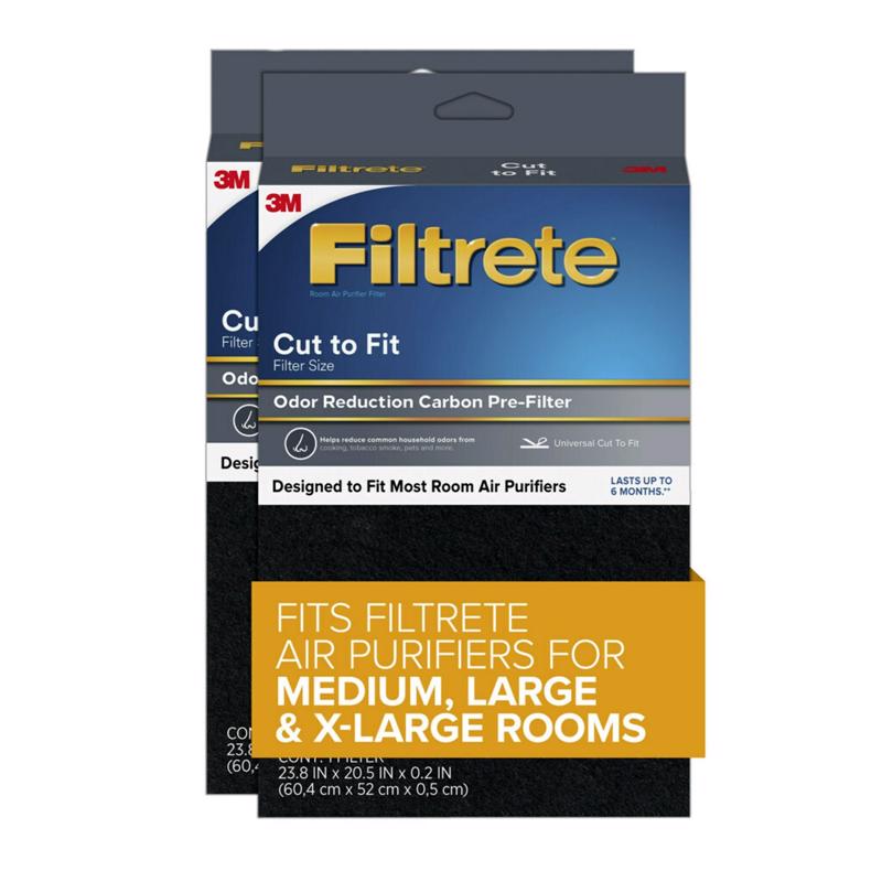 FILTRETE - Filtrete 23.8 in. H X 20.5 in. W Rectangular Air Purifier Filter