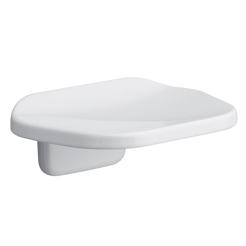 OAKBROOK - OakBrook Bright White Die Cast Zinc Soap Dish