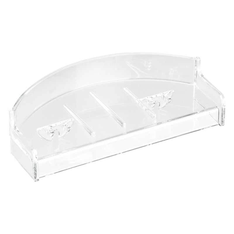 OAKBROOK - OakBrook Clear Plastic Soap Dish