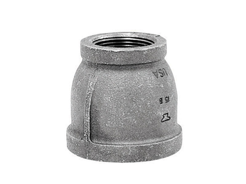 ANVIL - Anvil International 3/8 in. FPT X 1/4 in. D FPT Black Malleable Iron Reducing Coupling