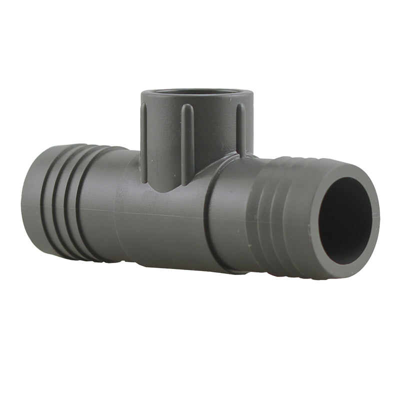 BOSHART INDUSTRIES - Boshart Industries 1-1/4 in. Insert in. X 1-1/4 in. D Insert PVC Tee 1 pk