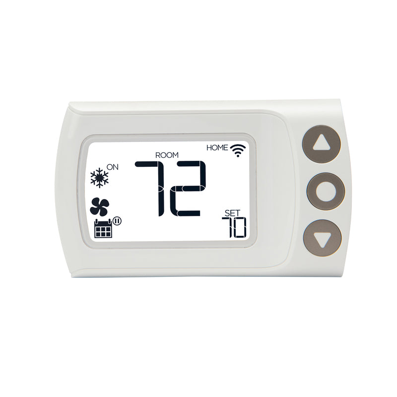 LUX - LUX Built In WiFi Heating and Cooling Touch Screen Smart Thermostat [CS1-WH1-B04]