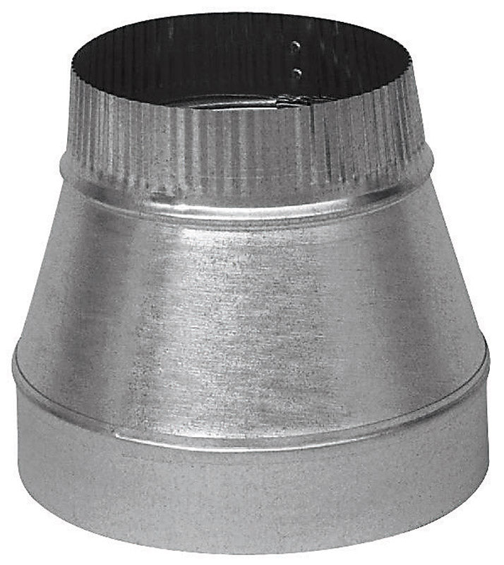 IMPERIAL - Imperial 10 in. D X 8 in. D Galvanized Steel Furnace Pipe Reducer