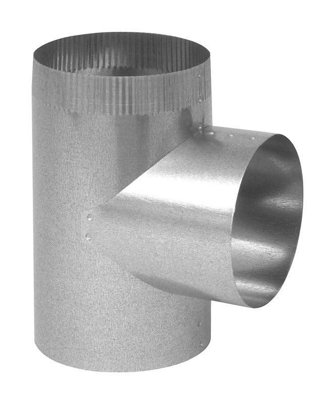 IMPERIAL - Imperial 3 in. X 3 in. X 3 in. Galvanized Steel Furnace Pipe Tee