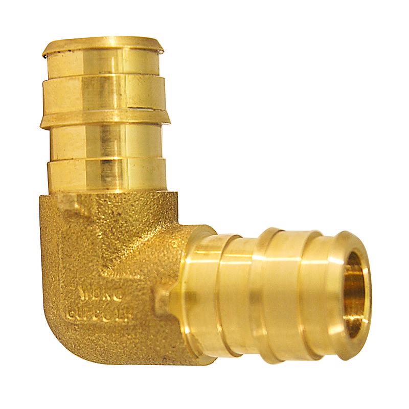 APOLLO - Apollo PEX-A 1/2 in. Expansion PEX in to X 1/2 in. D Barb Brass 90 Degree Elbow