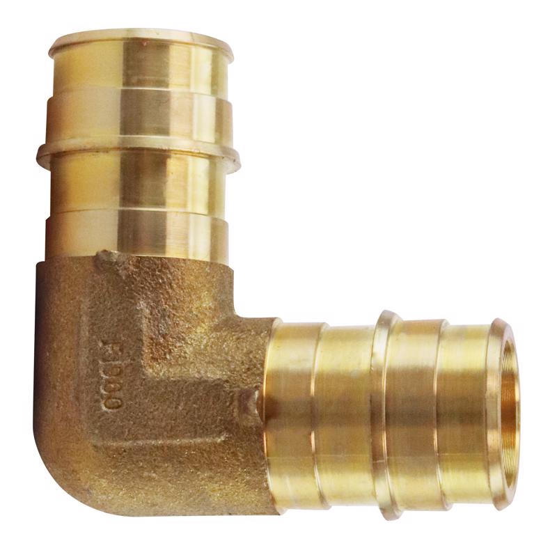 APOLLO - Apollo PEX-A 3/4 in. Expansion PEX in to X 3/4 in. D Barb Brass 90 Degree Elbow