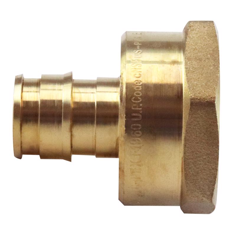 APOLLO - Apollo PEX-A 1/2 in. Expansion PEX in to X 3/4 in. D FNPT Brass Adapter