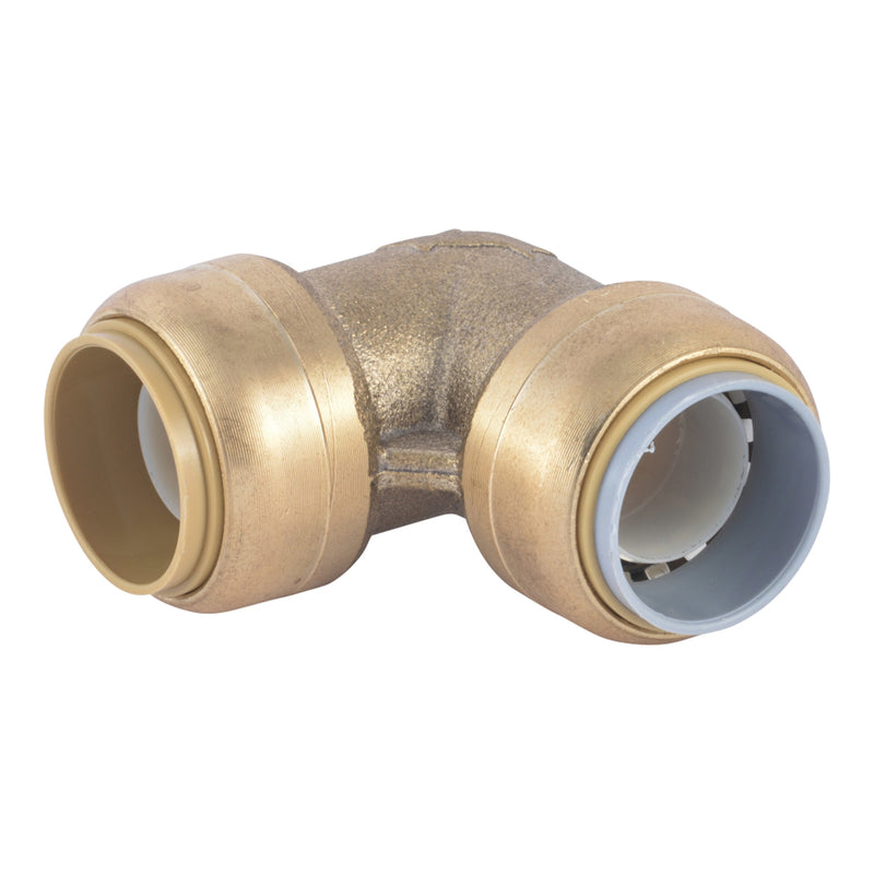 SHARKBITE - SharkBite Push to Connect 3/4 in. PTC X 3/4 in. D PTC Brass 90 Degree Elbow