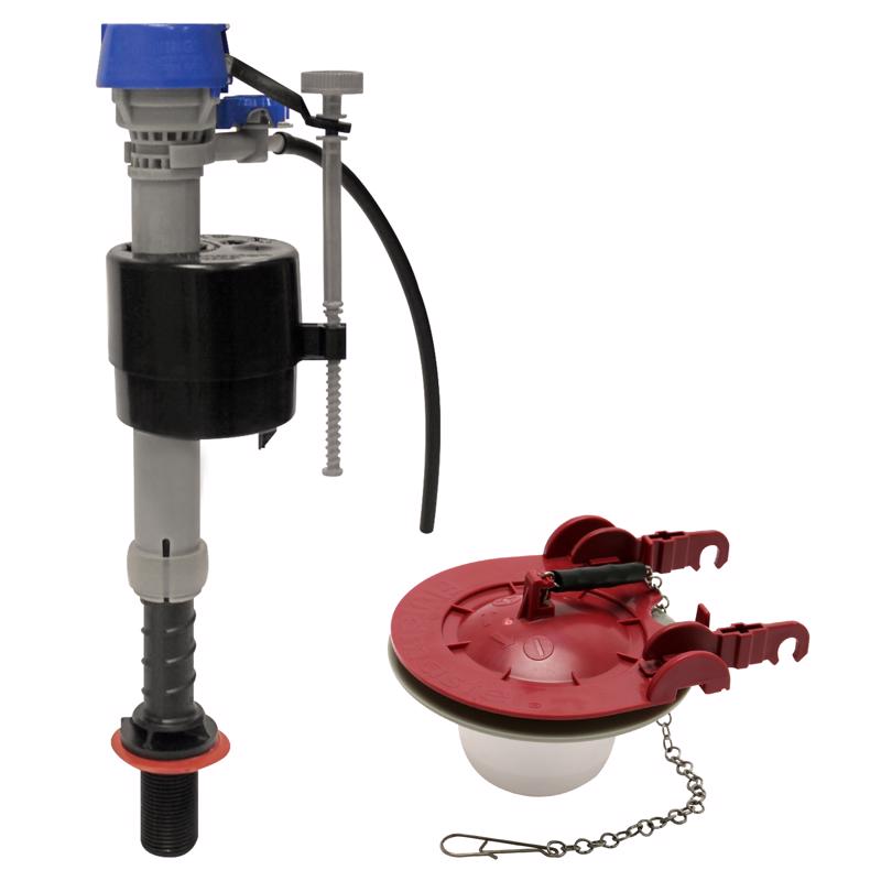 FLUIDMASTER - Fluidmaster Performax Fill Valve And Flapper Kit Multicolored [K-400H-040-T5]