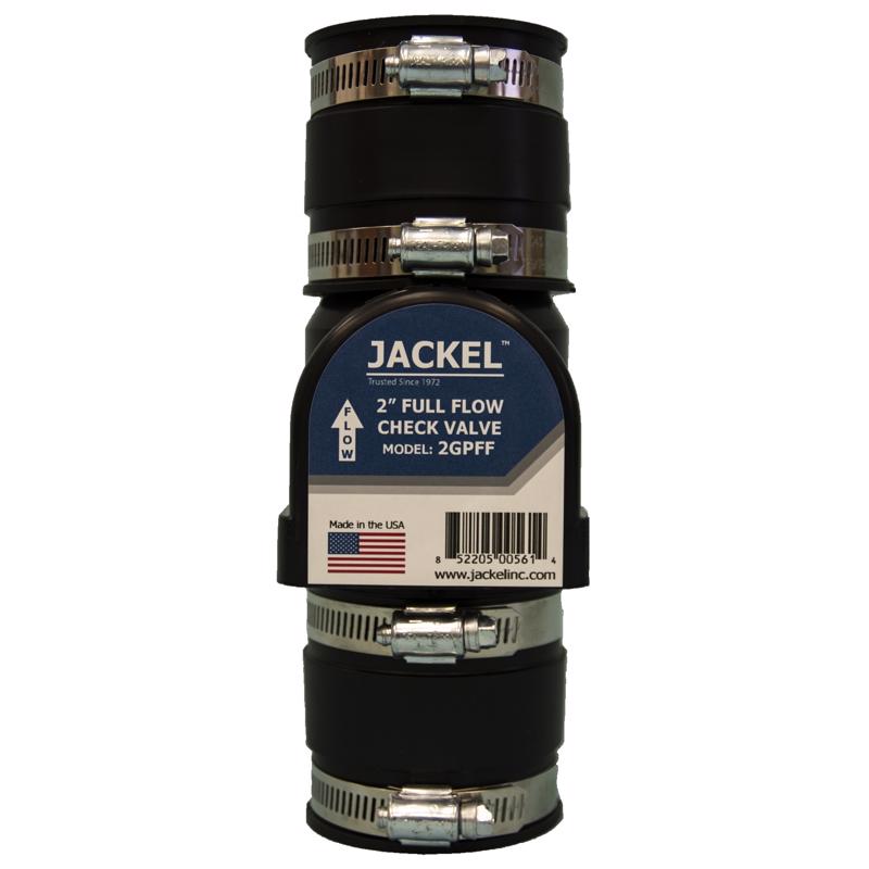 JACKEL - Jackel 2 in. D X 2 in. D PVC Sewage Check Valve