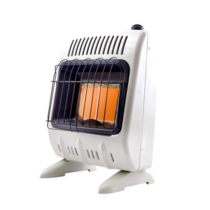 MR. HEATER - Mr. Heater Comfort Collection 10000 Btu/h 300 sq ft Radiant Natural Gas/Liquid Propane Heater