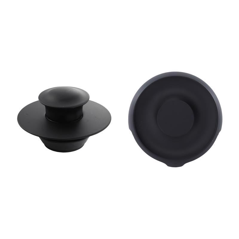 DANCO - Danco 3 in. Matte Black Round Drain Cover