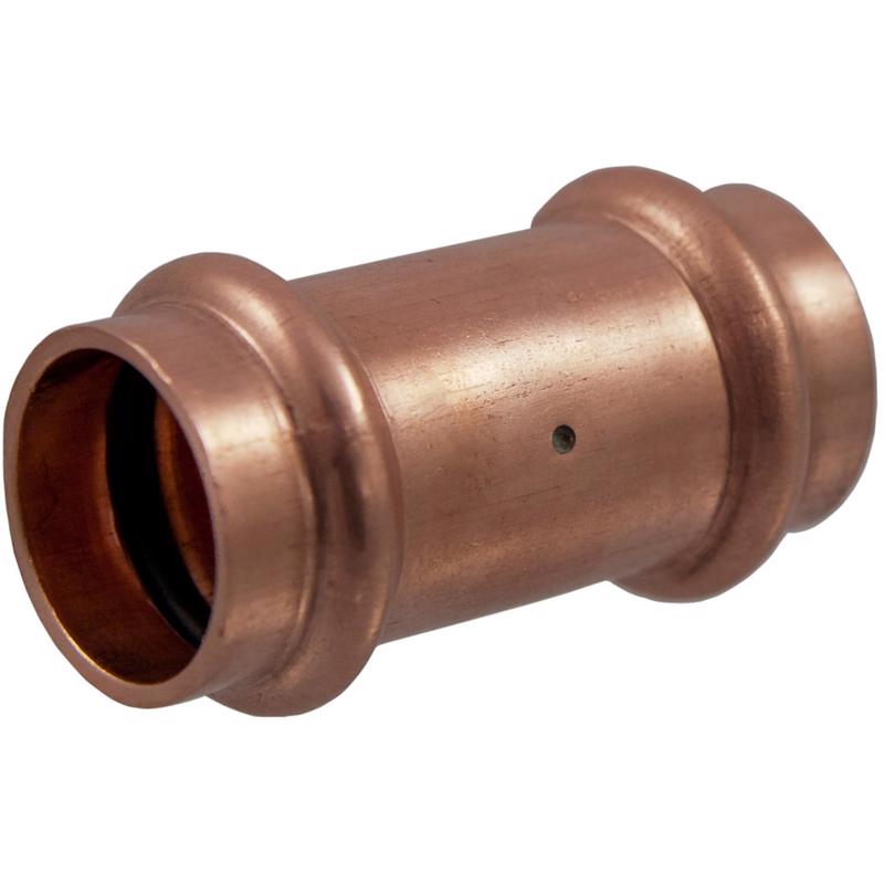 NIBCO - NIBCO 1 in. Press X 1 in. D Press Wrought Copper Coupling 5 pk