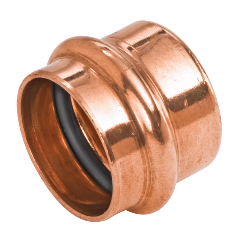 NIBCO - NIBCO 1/2 in. Press X 1/2 in. D Press Wrought Copper Cap 10 pk