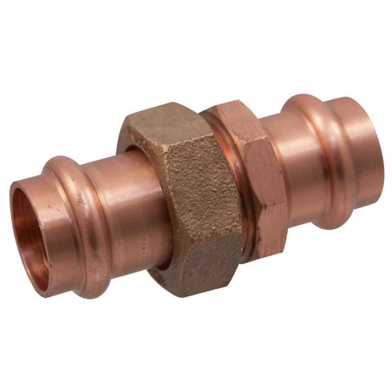 NIBCO - NIBCO 3/4 in. Press X 3/4 in. D Press Wrought Copper Union 1 pk