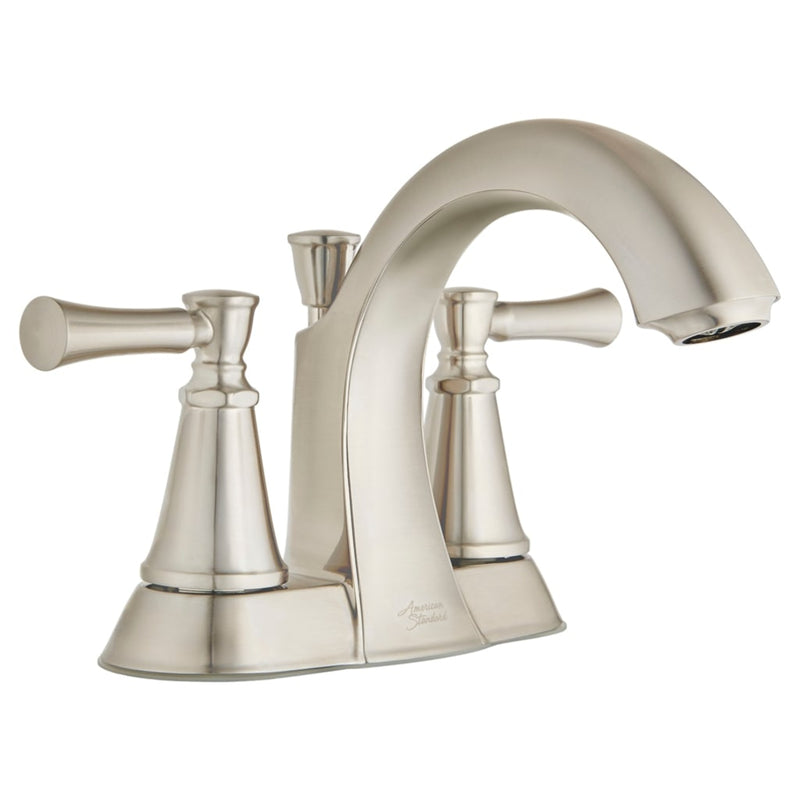 AMERICAN STANDARD - American Standard Chancellor Brushed Nickel Centerset Bathroom Sink Faucet 4 in.