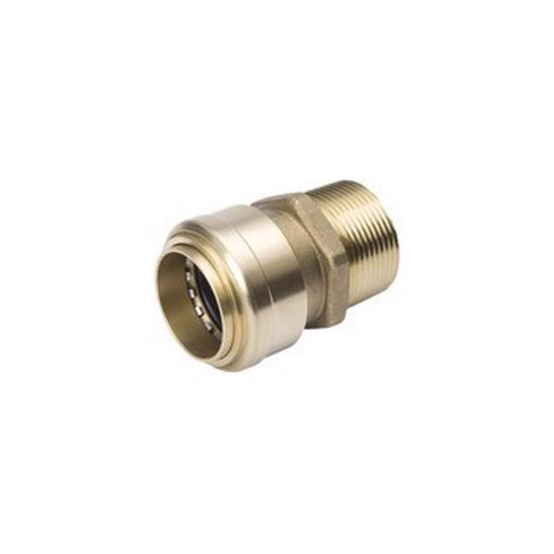 B&K - B&K Proline Push to Connect 1/2 in. PTC X 1/2 in. D MPT Brass Adapter