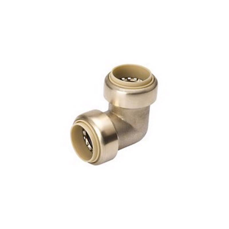 B&K - B&K Proline Push to Connect 3/4 in. PTC X 3/4 in. D PTC Brass 90 Degree Elbow