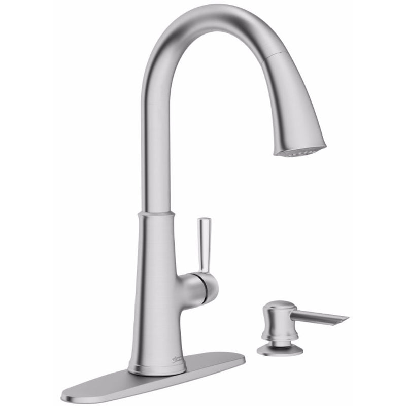 AMERICAN STANDARD - American Standard Maven One Handle Stainless Steel Pull-Down Kitchen Faucet