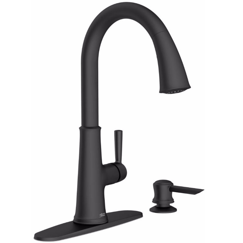 AMERICAN STANDARD - American Standard Maven One Handle Matte Black Pull-Down Kitchen Faucet