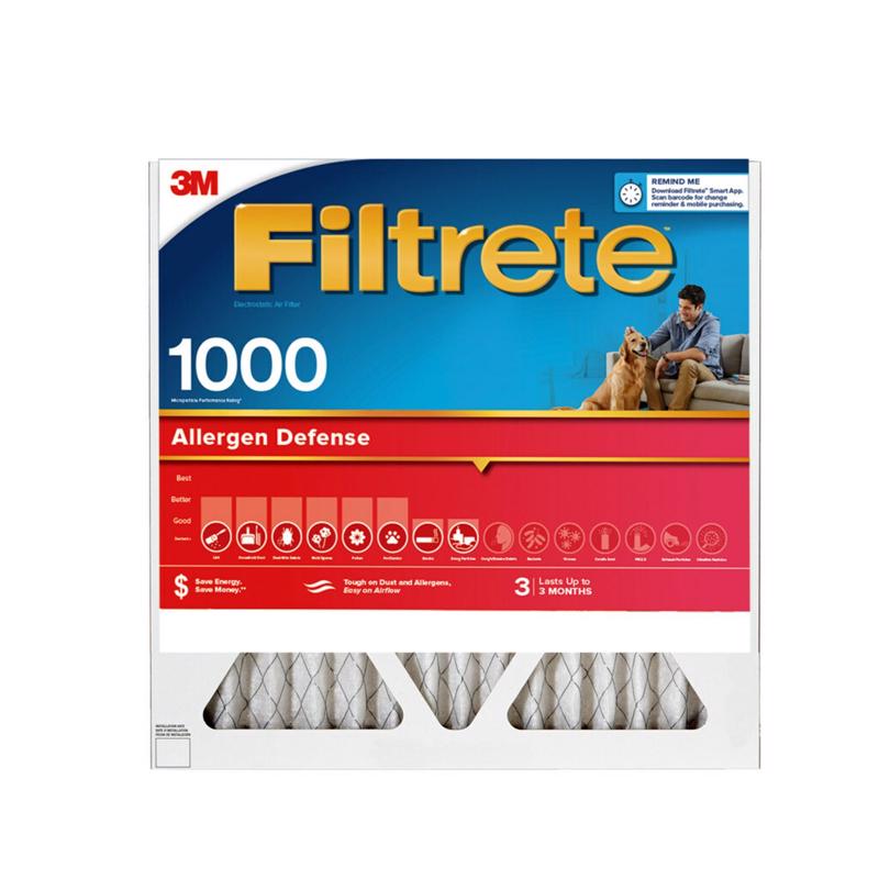 3M - 3M Filtrete 14 in. W X 14 in. H X 1 in. D 11 MERV Pleated Allergen Air Filter 1 pk - Case of 4