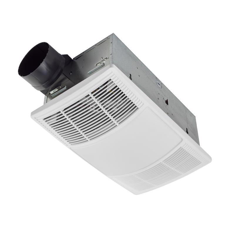 BROAN-NUTONE - Broan-NuTone 80 CFM 1.5 Sones Bathroom Exhaust Fan with Heater and Light