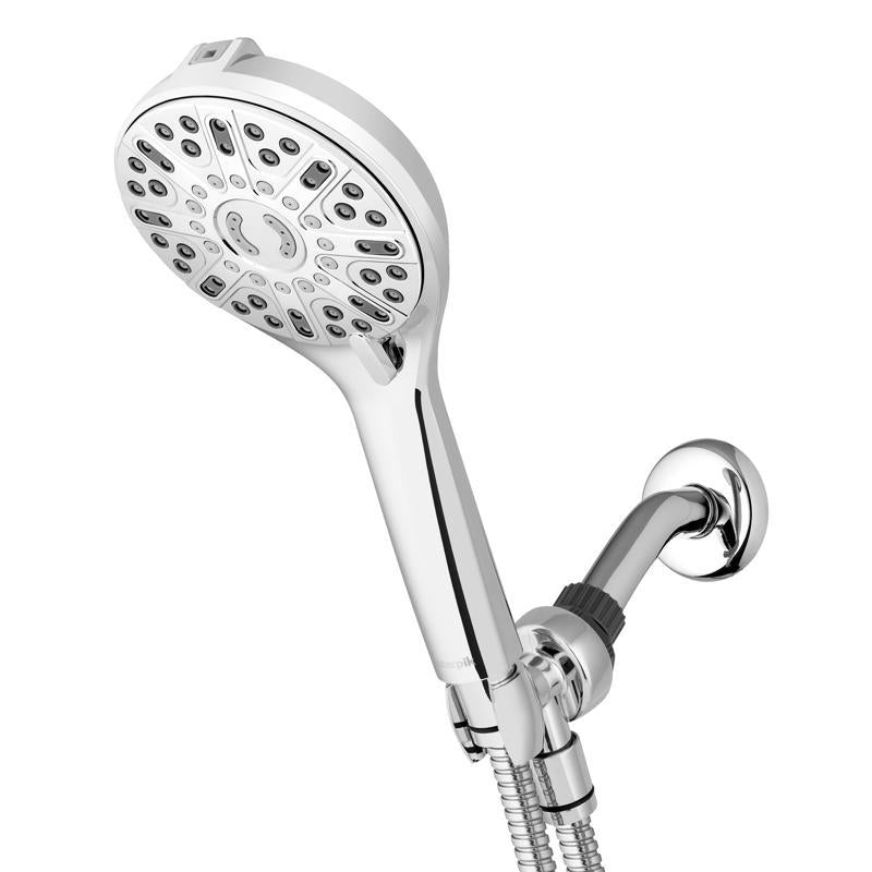 WATERPIK - Waterpik PowerPulse Chrome 7 settings Handheld Showerhead 1.8 gpm