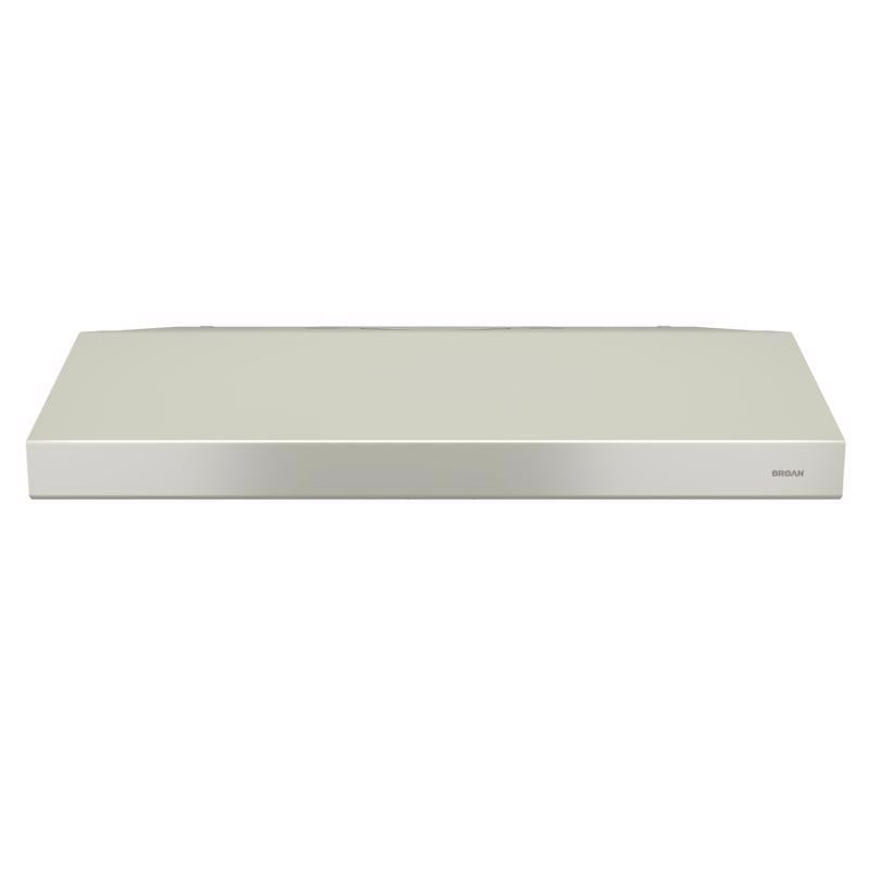 BROAN-NUTONE - Broan-NuTone Glacier 36 in. W Bisque Range Hood