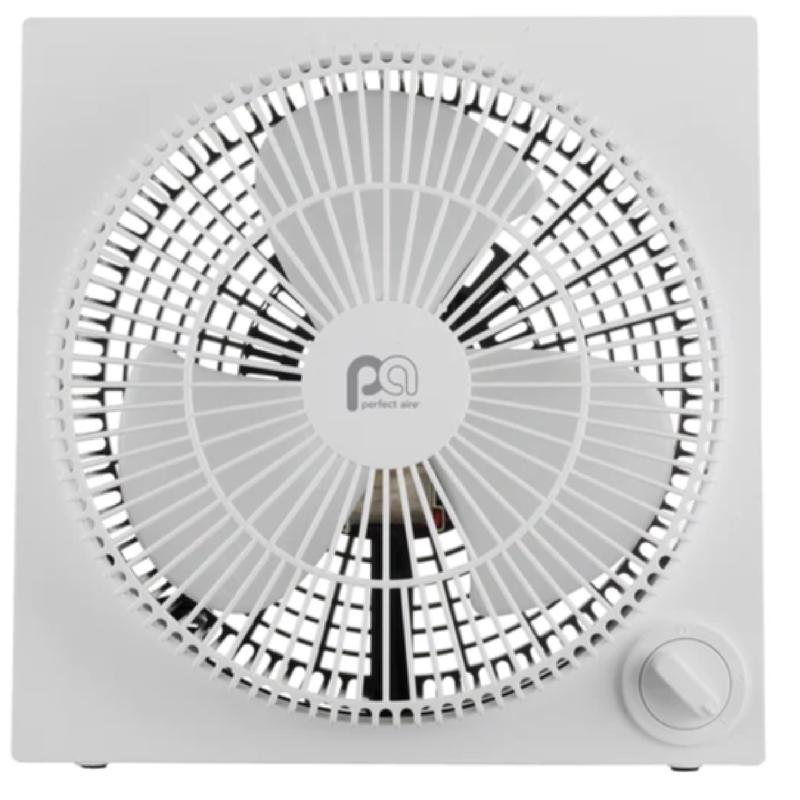 PERFECT AIRE - Perfect Aire 9 in. H 3 speed Box Fan