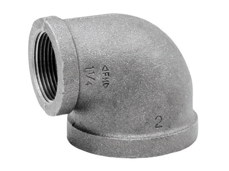 ANVIL INTERNATIONAL - Anvil International 3/8 in. FPT X 1/4 in. D FPT Black Malleable Iron 90 Degree Elbow