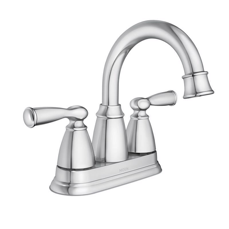 MOEN - Moen Banbury Chrome Centerset Bathroom Sink Faucet 4 in. [84943]