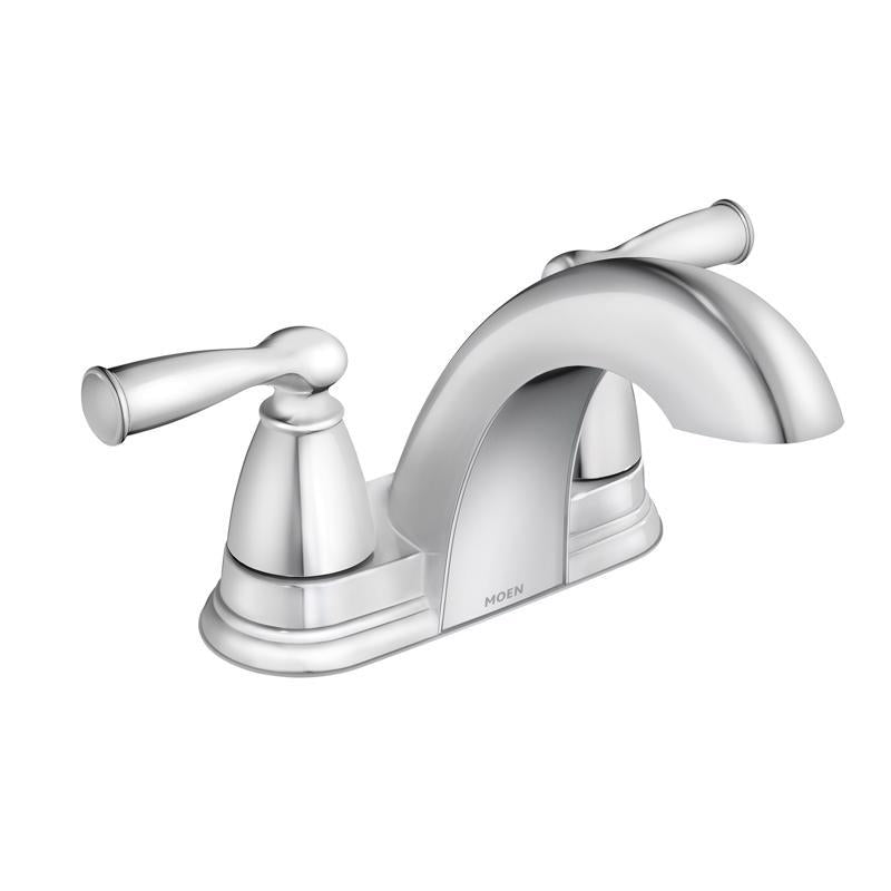 MOEN - Moen Banbury Chrome Centerset Bathroom Sink Faucet 4 in. [84942]