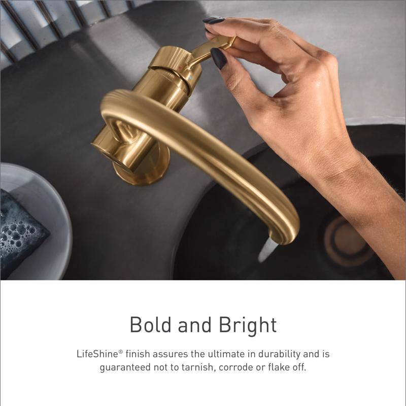 MOEN - Moen Colinet Gold Bathroom Faucet 4 in.