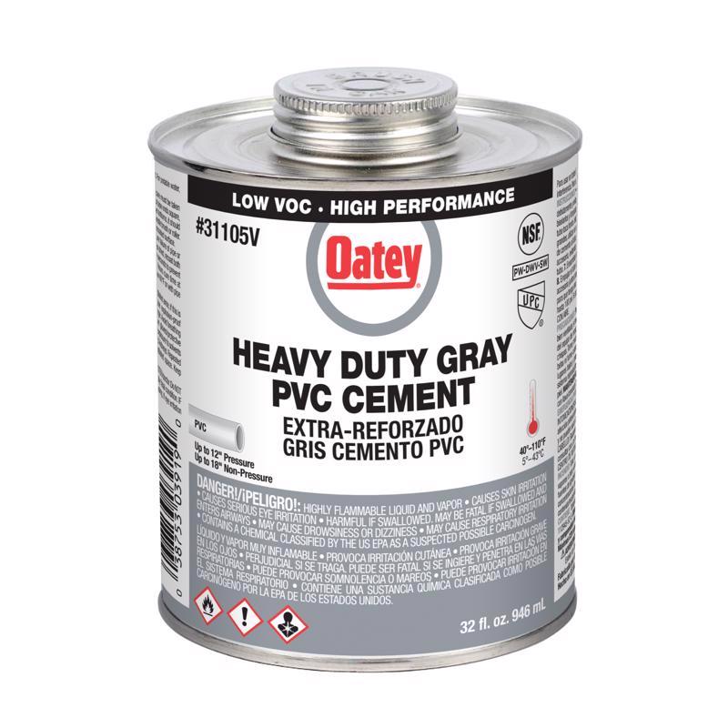OATEY - Oatey Gray Cement For PVC 32 oz [31105V]