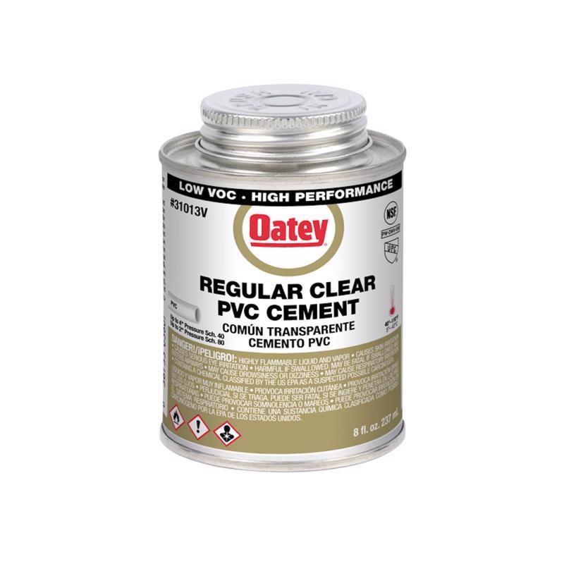 OATEY - Oatey Clear Cement For PVC 8 oz [31013V]